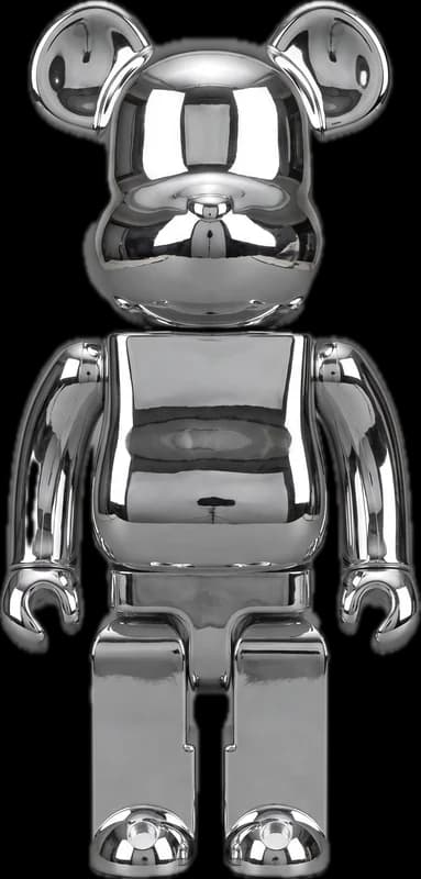 Be@rbrick 400% Chrome